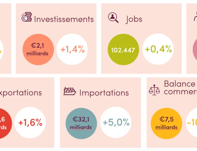 Chiffres clés de l'industrie alimentaire belge (2024) Chiffres clés de l'industrie alimentaire belge (2024)